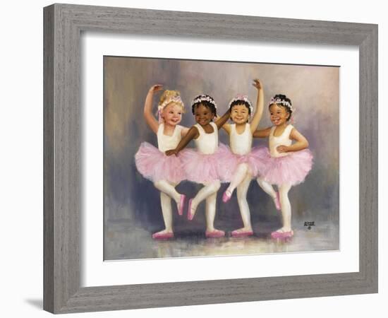 Ballerinas-Dianne Dengel-Framed Giclee Print