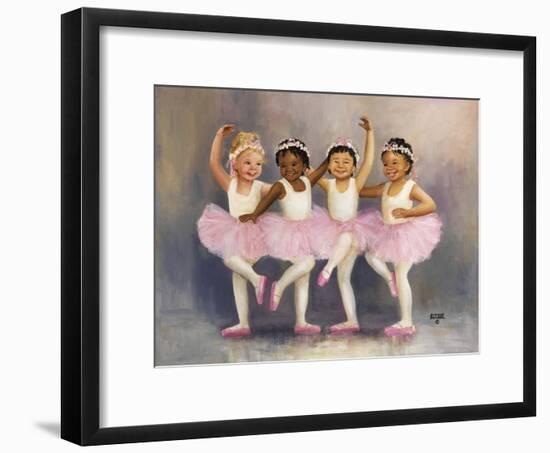 Ballerinas-Dianne Dengel-Framed Giclee Print