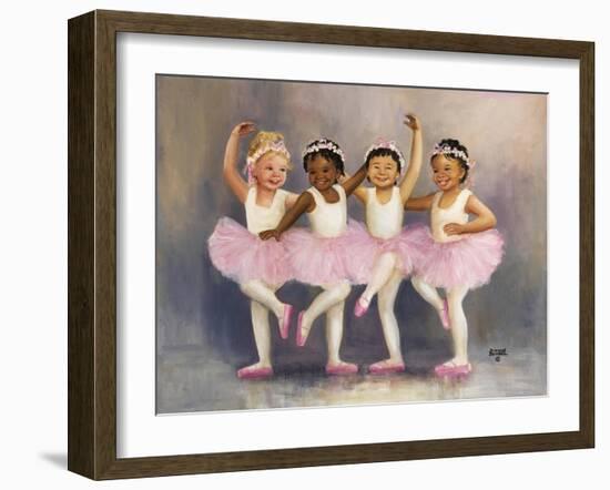 Ballerinas-Dianne Dengel-Framed Giclee Print