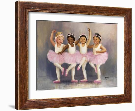 Ballerinas-Dianne Dengel-Framed Giclee Print