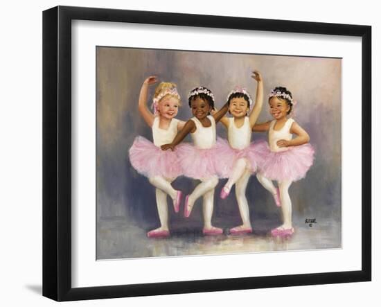 Ballerinas-Dianne Dengel-Framed Giclee Print