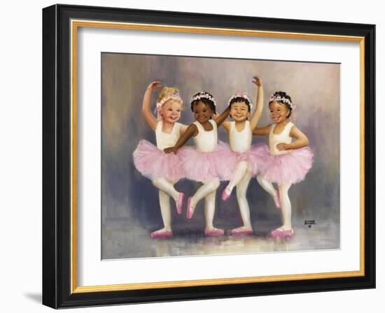 Ballerinas-Dianne Dengel-Framed Giclee Print