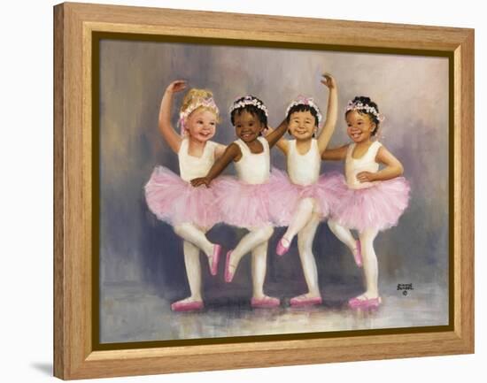 Ballerinas-Dianne Dengel-Framed Premier Image Canvas