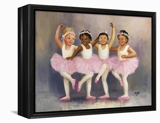 Ballerinas-Dianne Dengel-Framed Premier Image Canvas