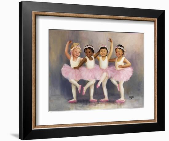 Ballerinas-Dianne Dengel-Framed Premium Giclee Print