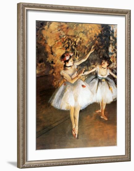 Ballerine Alla Barra-Edgar Degas-Framed Art Print