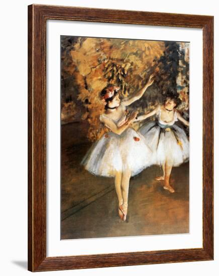 Ballerine Alla Barra-Edgar Degas-Framed Art Print