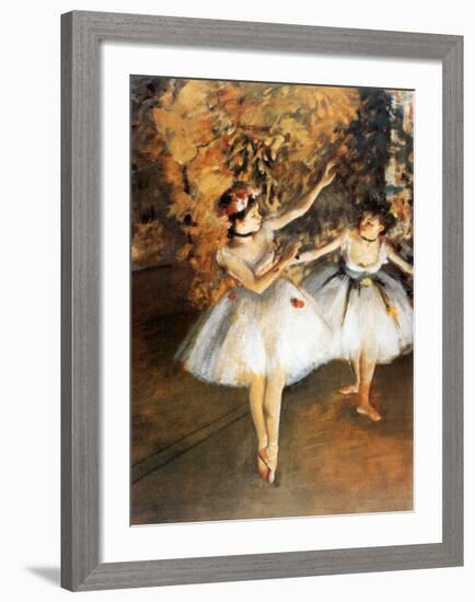 Ballerine Alla Barra-Edgar Degas-Framed Art Print