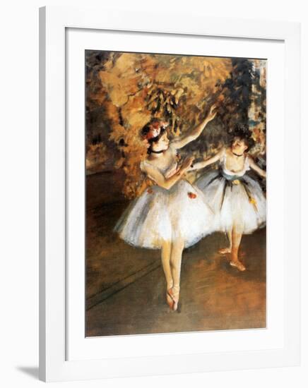 Ballerine Alla Barra-Edgar Degas-Framed Art Print