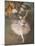 Ballet (also known as “L'Etoile”) (detail). 1876-1877. Pastel on monotype.-Edgar Degas-Mounted Giclee Print