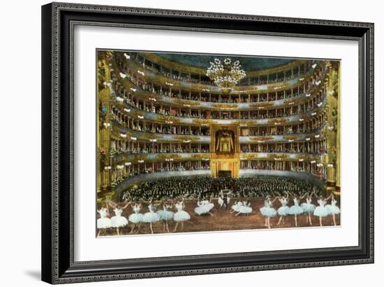 Ballet at La Scala-null-Framed Art Print