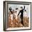 "Ballet Class", November 3, 1956-George Hughes-Framed Giclee Print