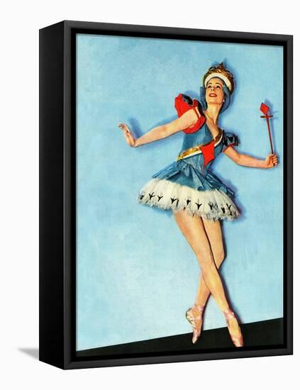 "Ballet Comes to Main Street," November 21, 1942-Constance Bannister-Framed Premier Image Canvas