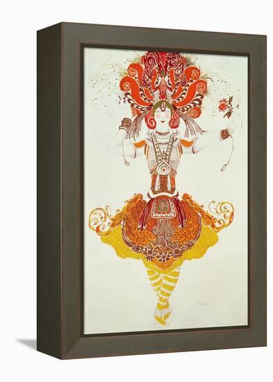 Ballet Costume for "The Firebird," by Stravinsky-Leon Bakst-Framed Premier Image Canvas