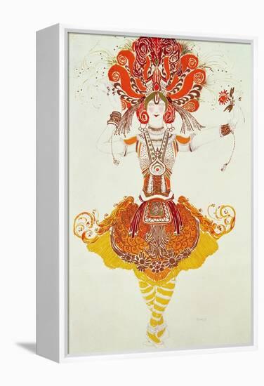 Ballet Costume for "The Firebird," by Stravinsky-Leon Bakst-Framed Premier Image Canvas