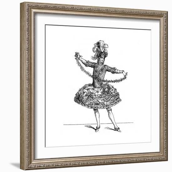 Ballet Costume-Martin-Framed Giclee Print