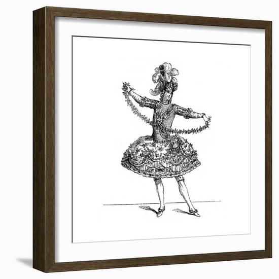 Ballet Costume-Martin-Framed Giclee Print