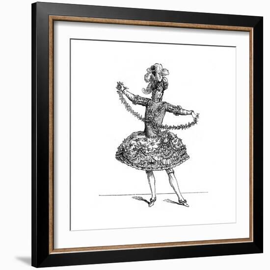 Ballet Costume-Martin-Framed Giclee Print