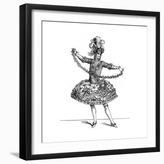 Ballet Costume-Martin-Framed Giclee Print