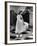 Ballet Dancer Moira Shearer's Solo Dance in Scene from British Ballet Film "Red Shoes"-Nat Farbman-Framed Premium Photographic Print