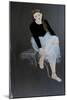 Ballet Dancer with blonde hair 2015-Susan Adams-Mounted Giclee Print