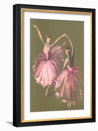 Ballet Dancer-null-Framed Art Print