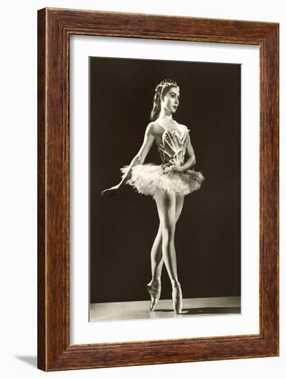 Ballet Dancer-null-Framed Art Print