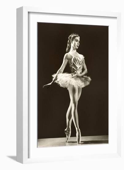 Ballet Dancer-null-Framed Art Print