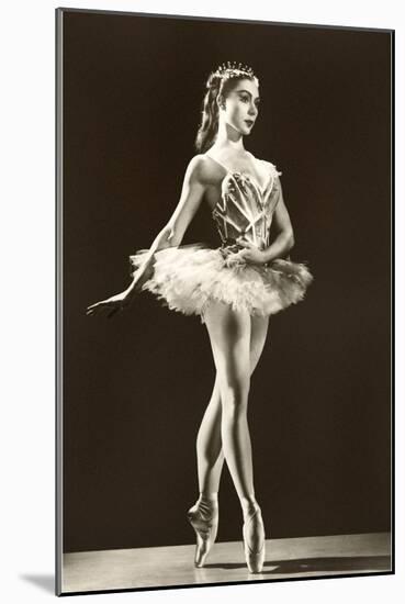 Ballet Dancer-null-Mounted Art Print