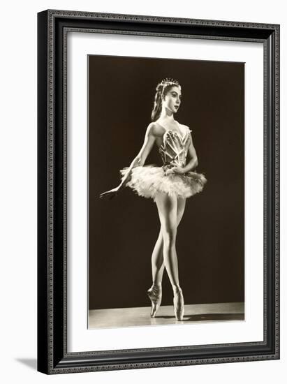 Ballet Dancer-null-Framed Art Print