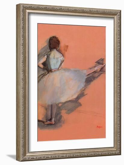 Ballet Dancer-Edgar Degas-Framed Art Print