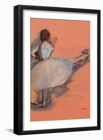 Ballet Dancer-Edgar Degas-Framed Art Print