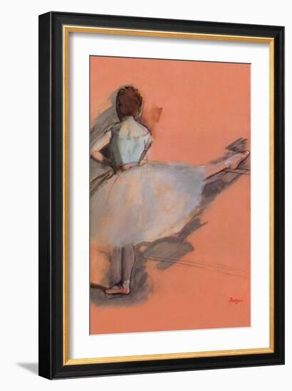 Ballet Dancer-Edgar Degas-Framed Art Print