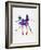 Ballet Dancers Watercolor 2-Irina March-Framed Art Print