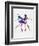 Ballet Dancers Watercolor 2-Irina March-Framed Art Print