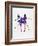 Ballet Dancers Watercolor 2-Irina March-Framed Art Print