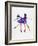 Ballet Dancers Watercolor 2-Irina March-Framed Art Print