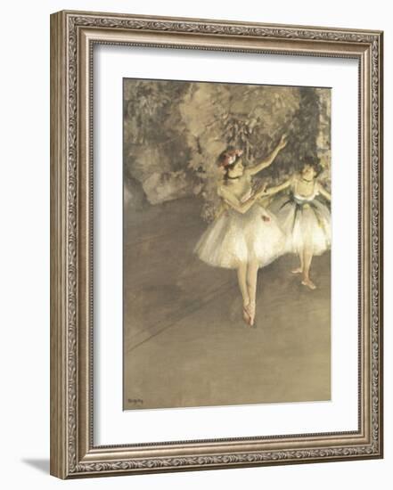 Ballet Dancers-Edgar Degas-Framed Art Print