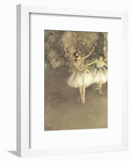 Ballet Dancers-Edgar Degas-Framed Art Print