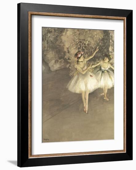 Ballet Dancers-Edgar Degas-Framed Art Print