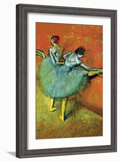 Ballet Dancers-Edgar Degas-Framed Art Print