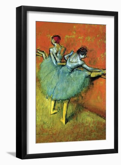 Ballet Dancers-Edgar Degas-Framed Art Print