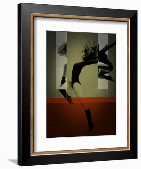 Ballet Dancing-NaxArt-Framed Art Print