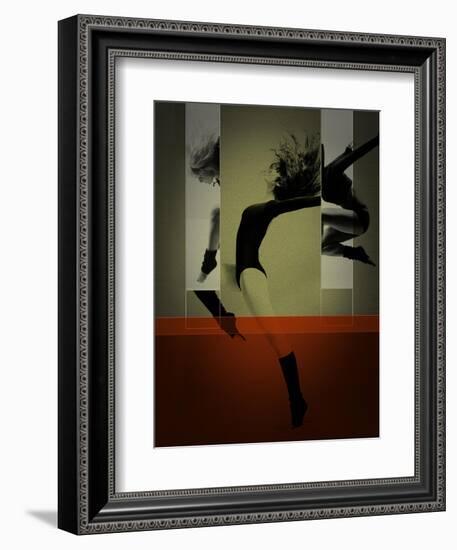 Ballet Dancing-NaxArt-Framed Art Print