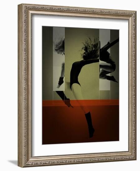 Ballet Dancing-NaxArt-Framed Art Print