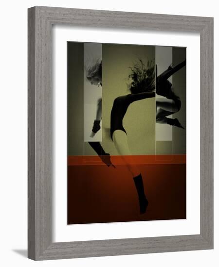 Ballet Dancing-NaxArt-Framed Art Print