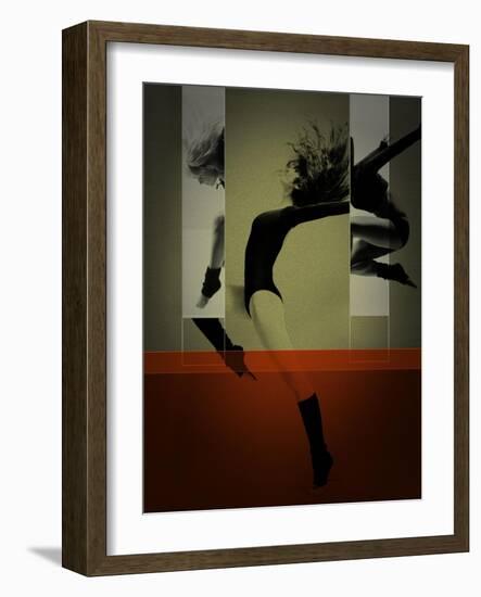 Ballet Dancing-NaxArt-Framed Art Print