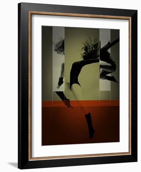 Ballet Dancing-NaxArt-Framed Art Print