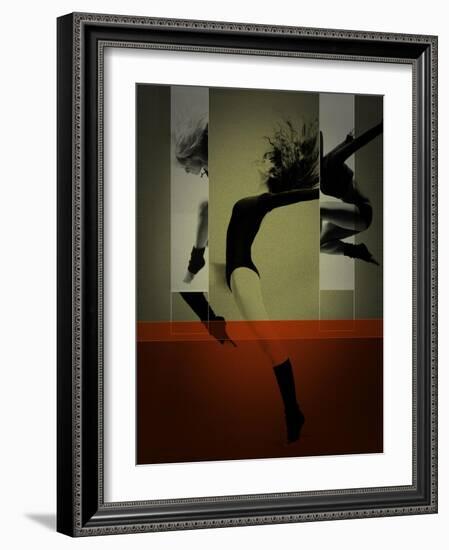 Ballet Dancing-NaxArt-Framed Art Print