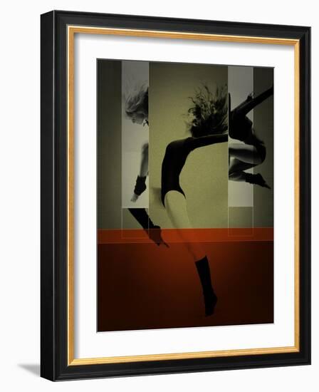 Ballet Dancing-NaxArt-Framed Art Print